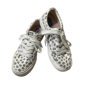 Girls size 3M leopard Keds